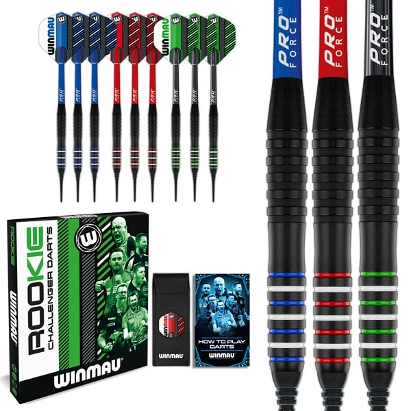 Winmau Rookie Brass 18 gram Darts Soft (3 sæt)