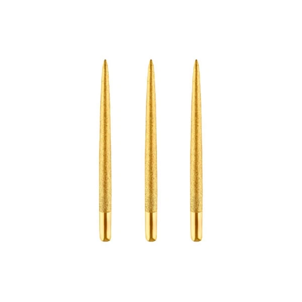 One80 Long Taper Guld Sanded Spidser 36 mm