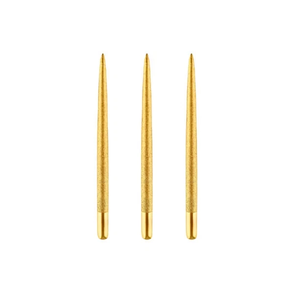 One80 Long Taper Guld Sanded Spidser 38 mm