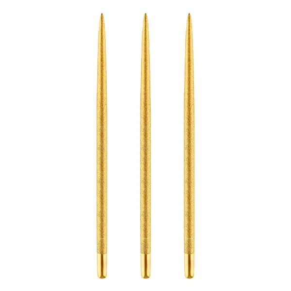 One80 Long Taper Guld Sanded Spidser 55 mm