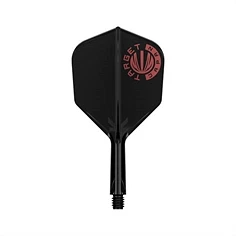 Target Japan Logo K-Flex Black x Red No. 6 - Kort