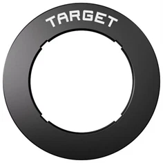 Target Notched Sort Beskyttelsesring 