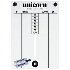 Unicorn Wipe Clean Whiteboard Scoretavle 