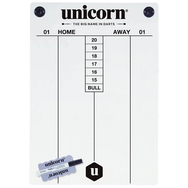 Unicorn Wipe Clean Whiteboard Scoretavle 