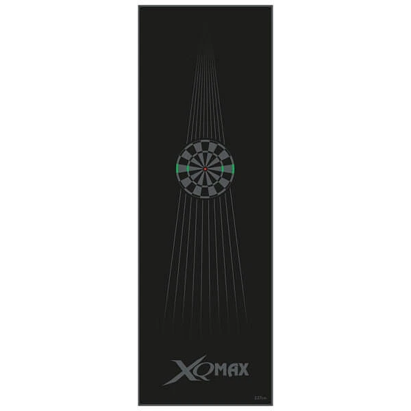 XQ Max Darts, Sort/Grå Tæppe (80 cm)