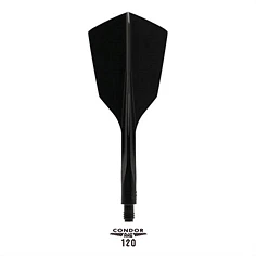 Condor Axe 120 Flights Narrow - Sort, Kort