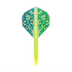 Condor Axe Flights Std. - GT Monster 2 Neon Gul, Kort