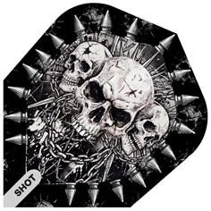 Shot Gnarly Skulls No.6 Flights