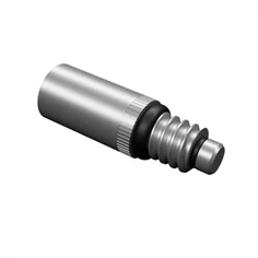 Shot Dart Shaft Spinner - Sølv