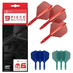 Target K-Flex Flights No. 6 - Kort (3 sæt)